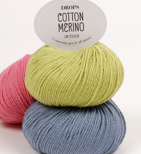 Drops Cotton merino uni color